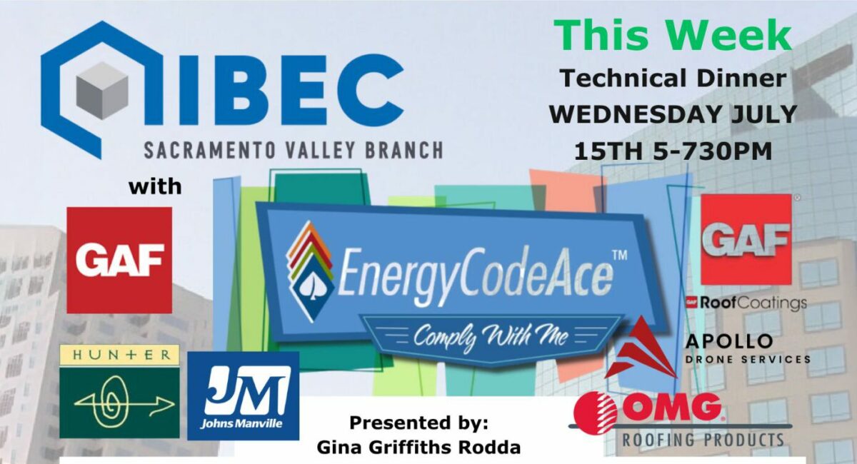 2025 Title 24, Part 6 Energy Code Changes – Technical Dinner